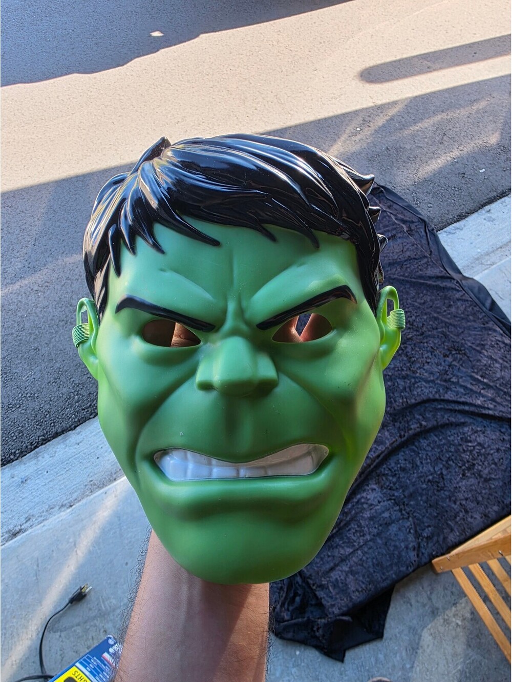 Marvel Hulk Green Plastic Costume Mask